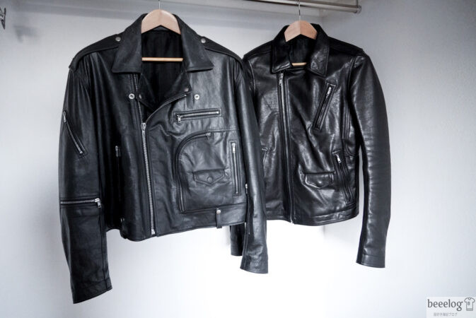 LTPジャケットとLCWライダースの比較