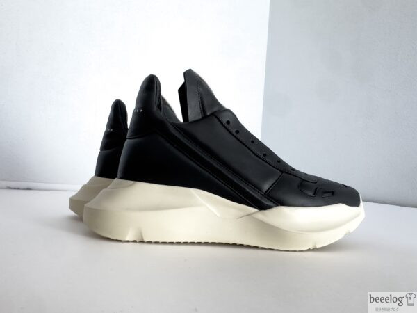 Rick Owens Geth Runnerの側面シルエット